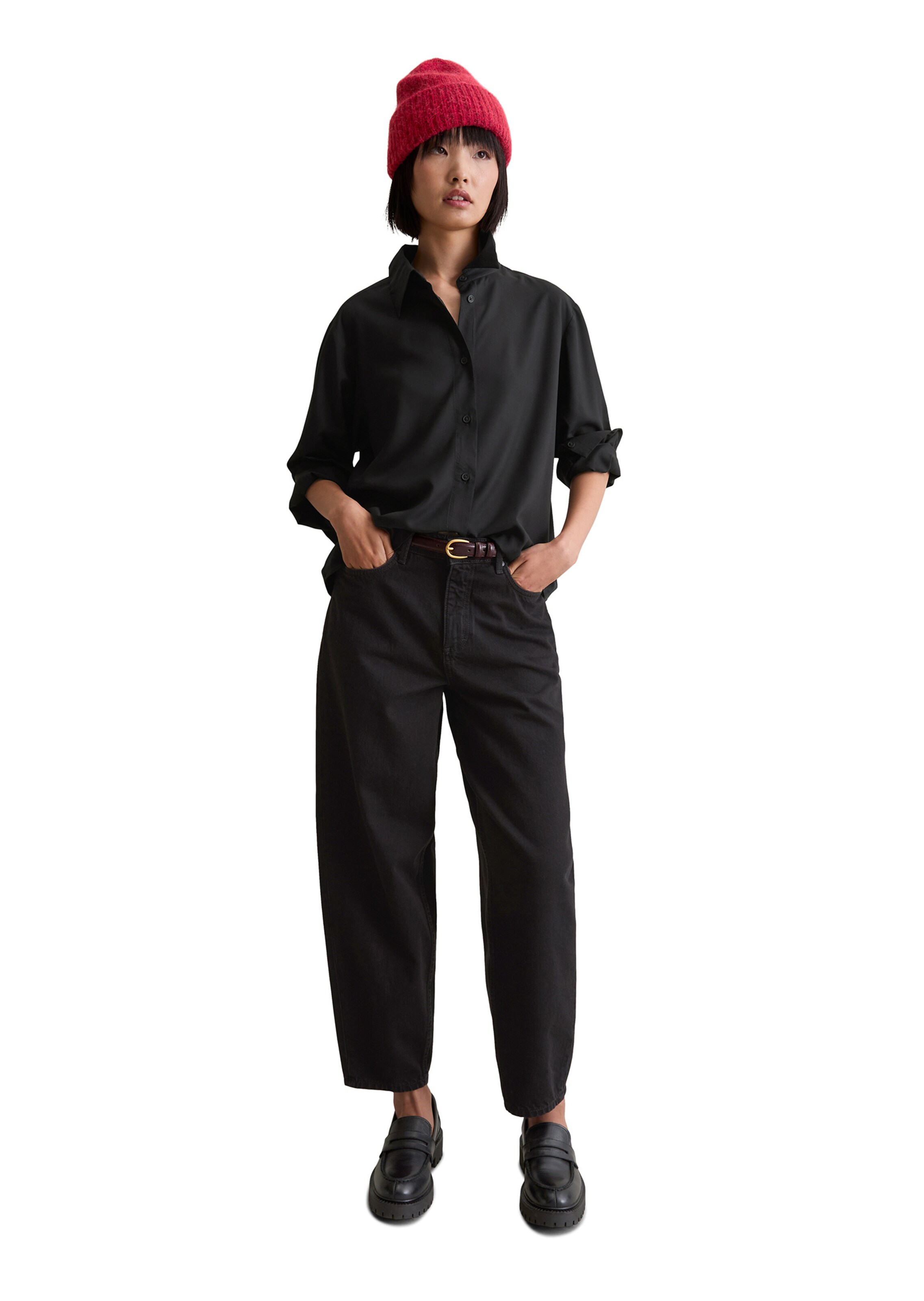 Marc O'Polo DENIM Blouse in Zwart