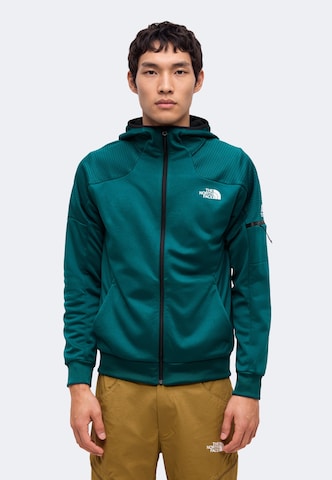 THE NORTH FACE Αθλητική ζακέτα φούτερ 'MOUNTAIN ATHLETICS 2.0' σε μπλε: μπροστά
