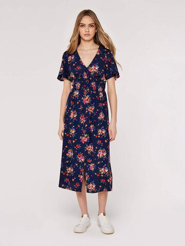 Robe d’été Apricot en bleu : devant