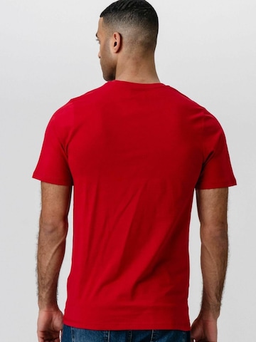Regular fit Camicia ' Organic Basic ' di TEESHOPPEN in rosso
