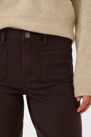 Kaffe Regular Jeans in Bruin