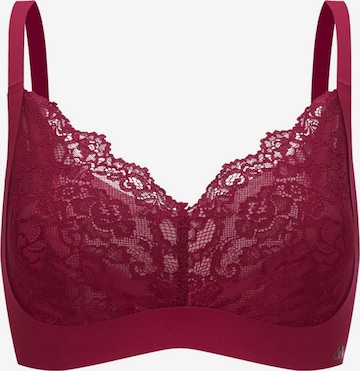 Soutien-gorge 'Comfort BH mit Lace' cfab en rose : devant