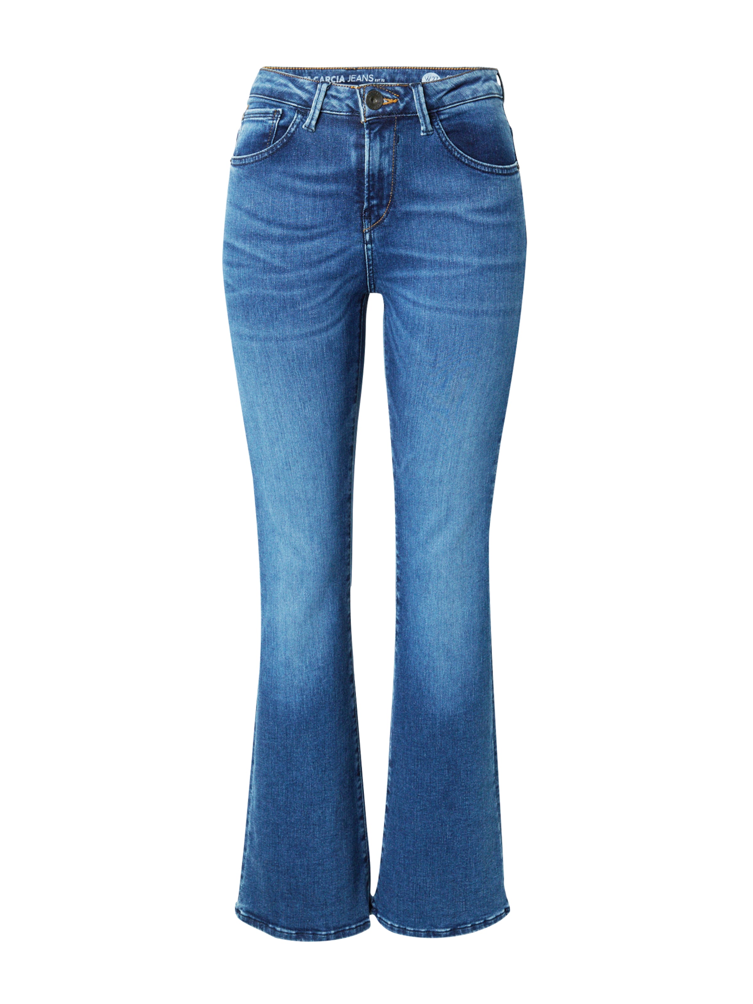 GARCIA Flared Jeans 'Celia' i blå: forside