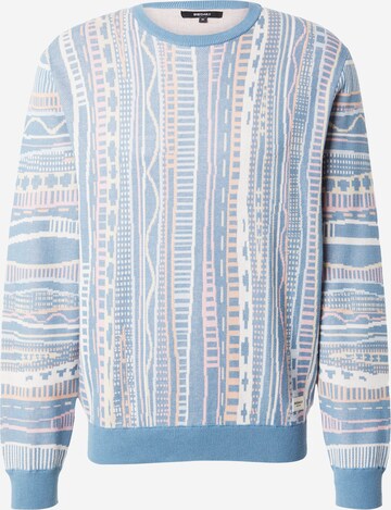 Pull-over 'Theodore Summer' Iriedaily en bleu : devant