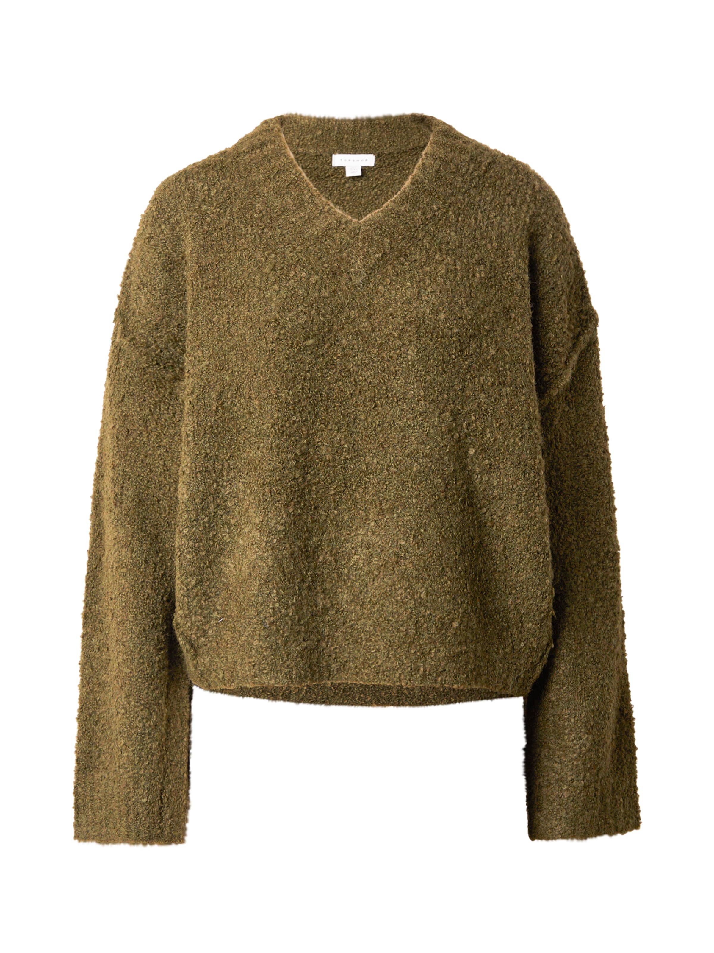 Pullover di TOPSHOP in verde: frontale