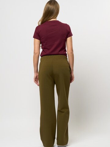 U.S. POLO ASSN. Regular Broek 'Kaisa' in Groen