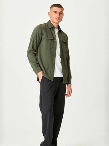 TEESHOPPEN Regular Fit Shirt ' Performance ' in Grün
