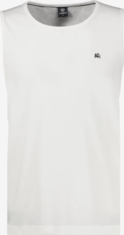 LERROS Sportliches Baumwoll-Tanktop mit O-Neck, große Größen in Weiß: Vorderseite