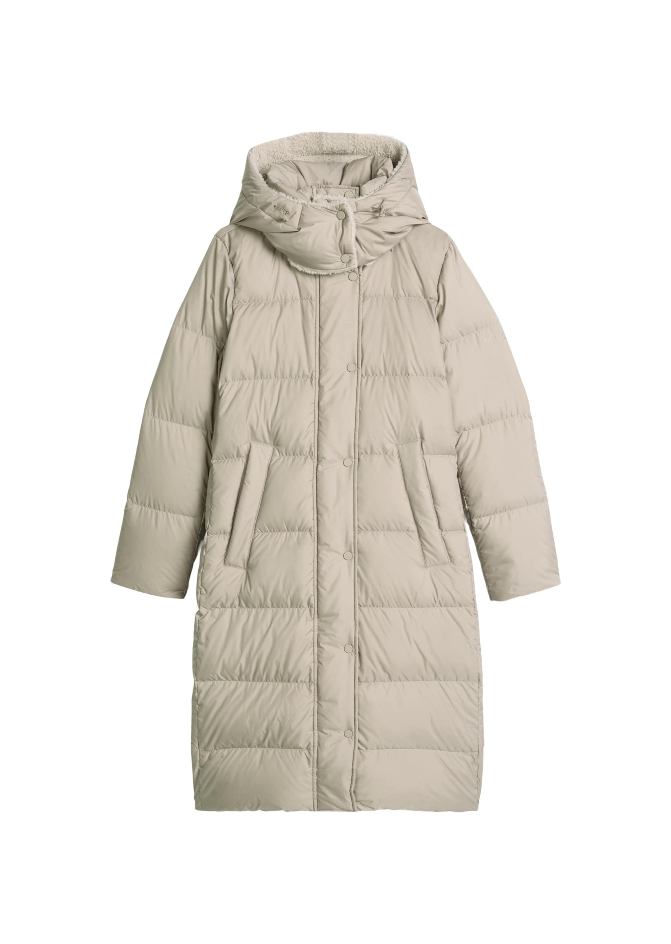 Marc O'Polo Wintermantel in Beige: voorkant