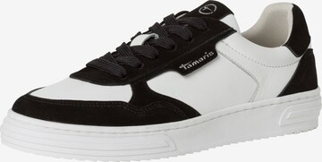 TAMARIS Sneakers laag in Zwart: voorkant