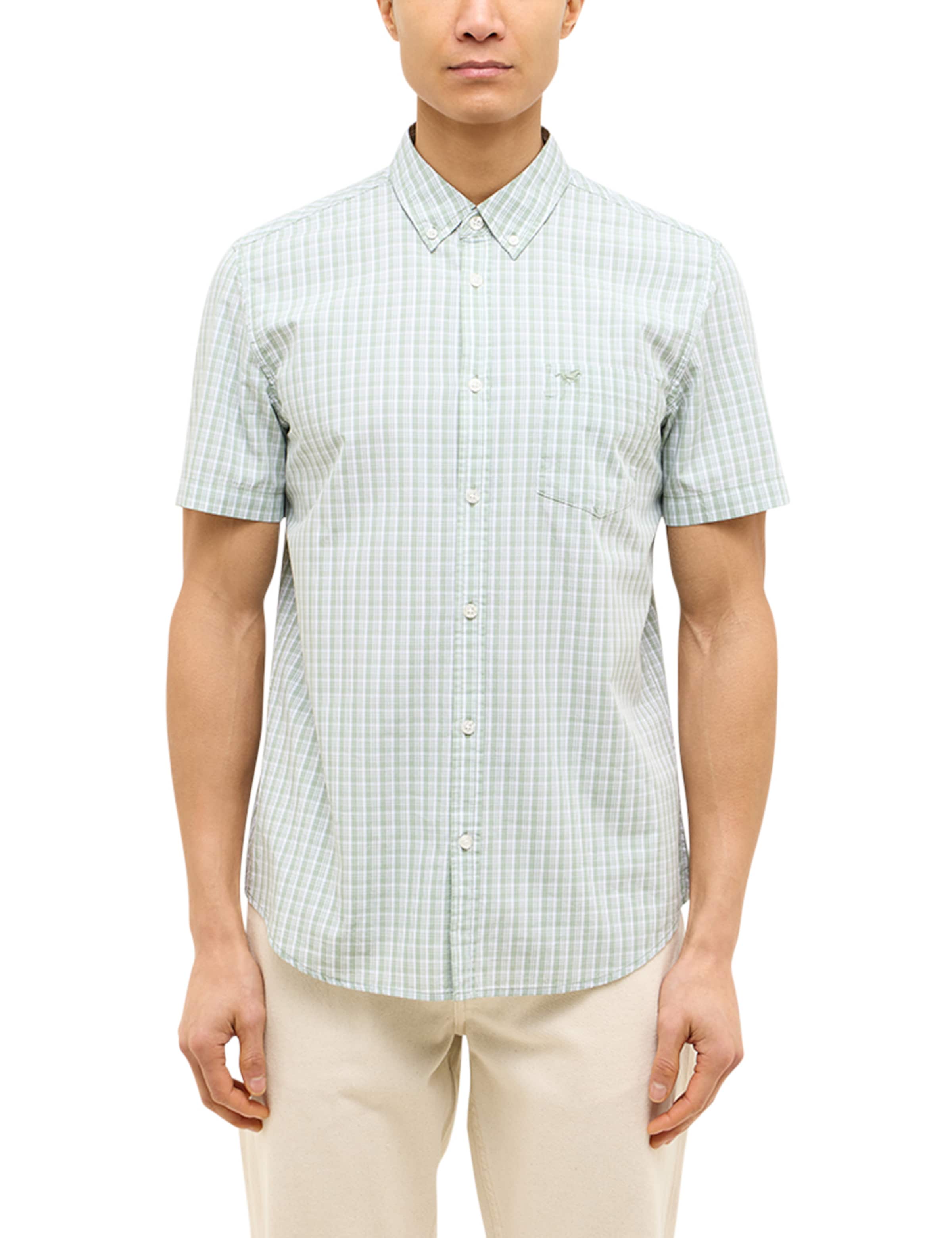 MUSTANG Klasický střih Košile 'STYLE GILROY' – zelená