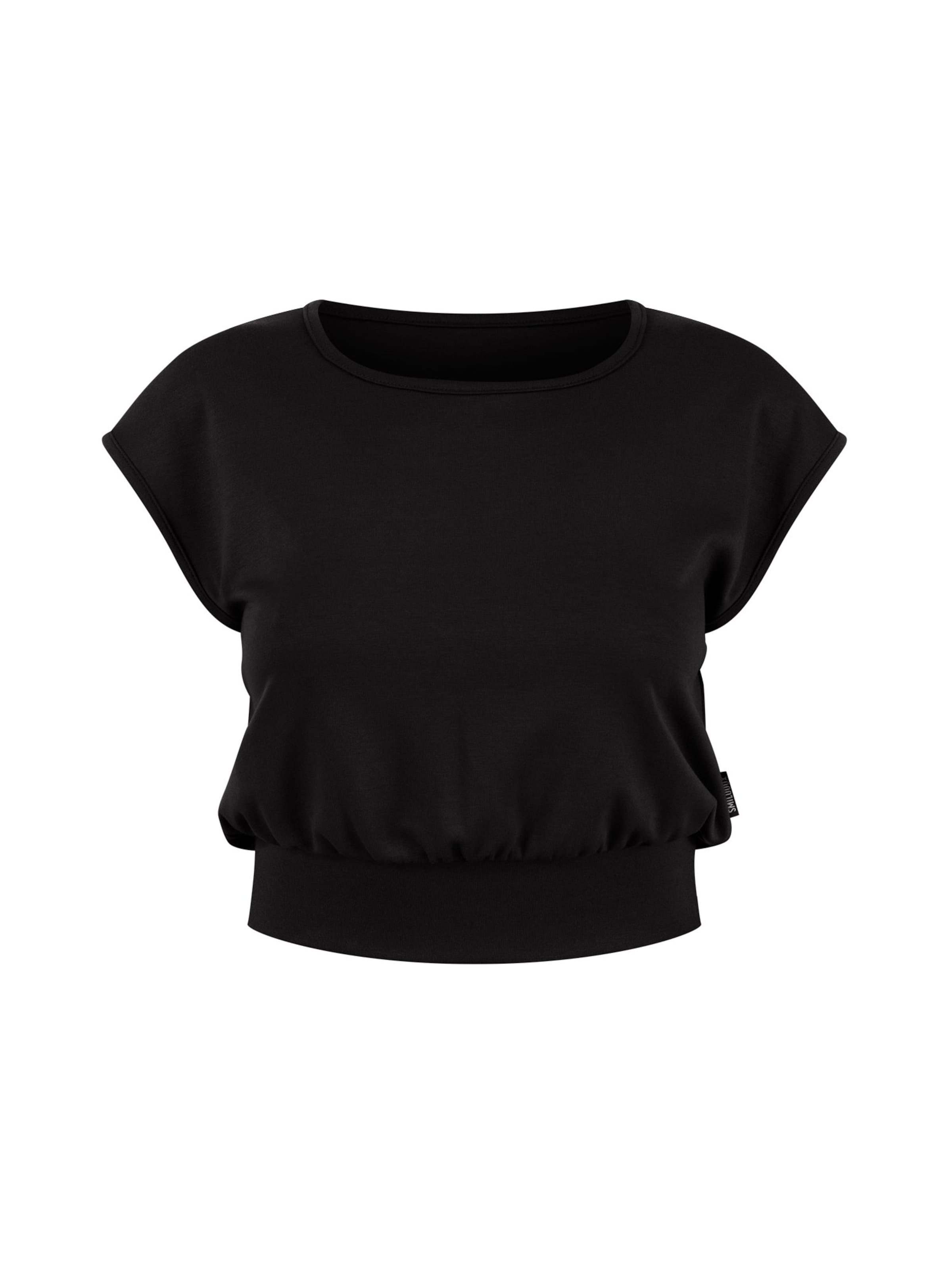 Smilodox Shirt ' Jorina ' in Zwart: voorkant