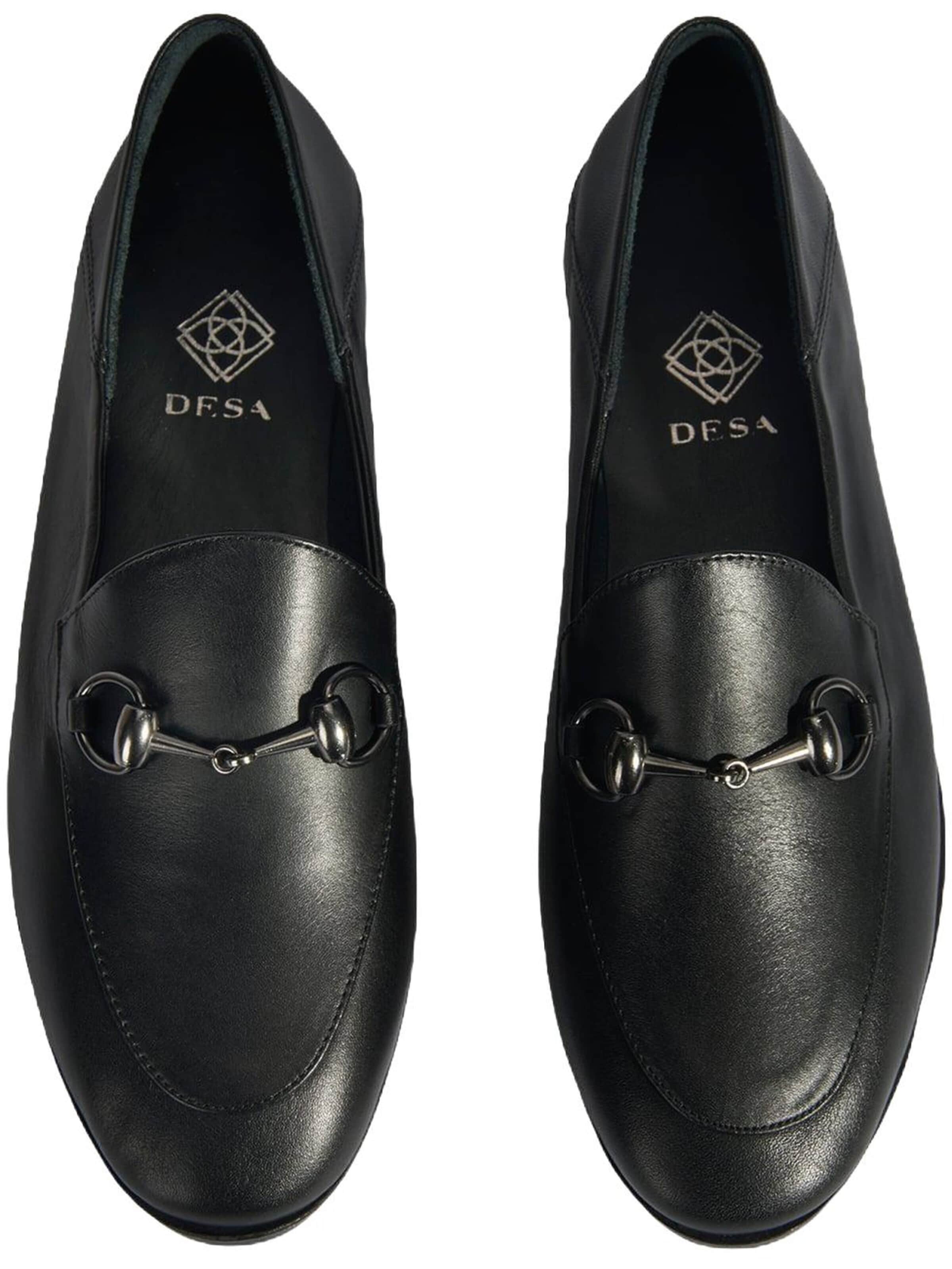 Desa - Mocasines en negro