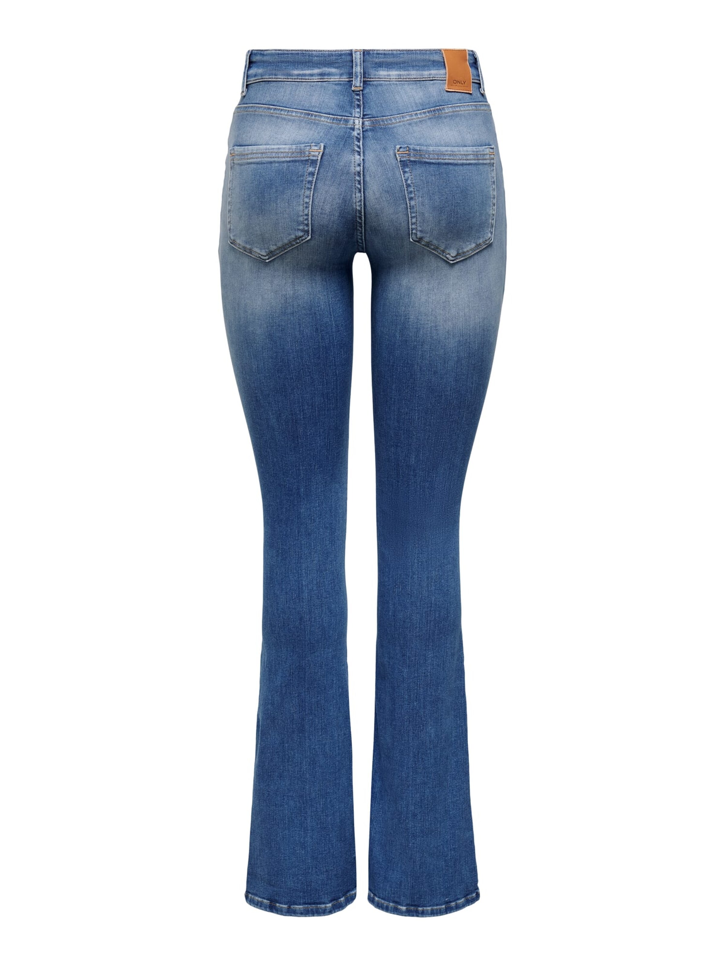 ONLY Baggy Jeans 'Blush' in Blauw