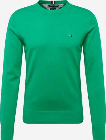 Pull-over '1985 Collection' TOMMY HILFIGER en vert : devant