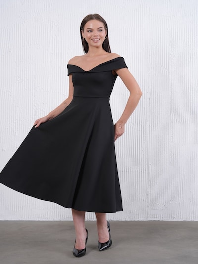 WOMAN VISION Koktejlové šaty ve velikosti 36 - černá, Produkt