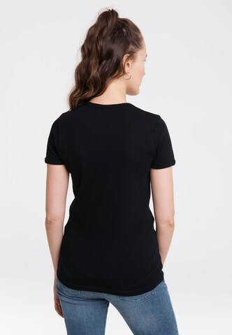 LOGOSHIRT T-Shirt 'Batman-Logo' in Gelb