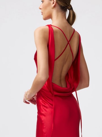 Ivory Field Dress 'Alice Evening Dress in red' in Red