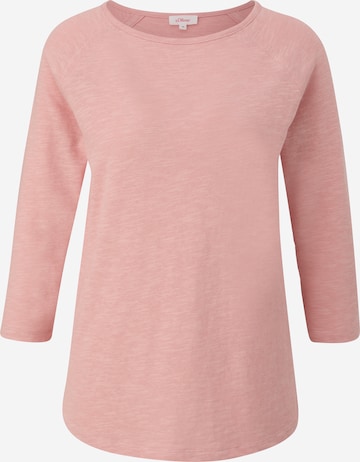 s.Oliver Shirt in Roze: voorkant