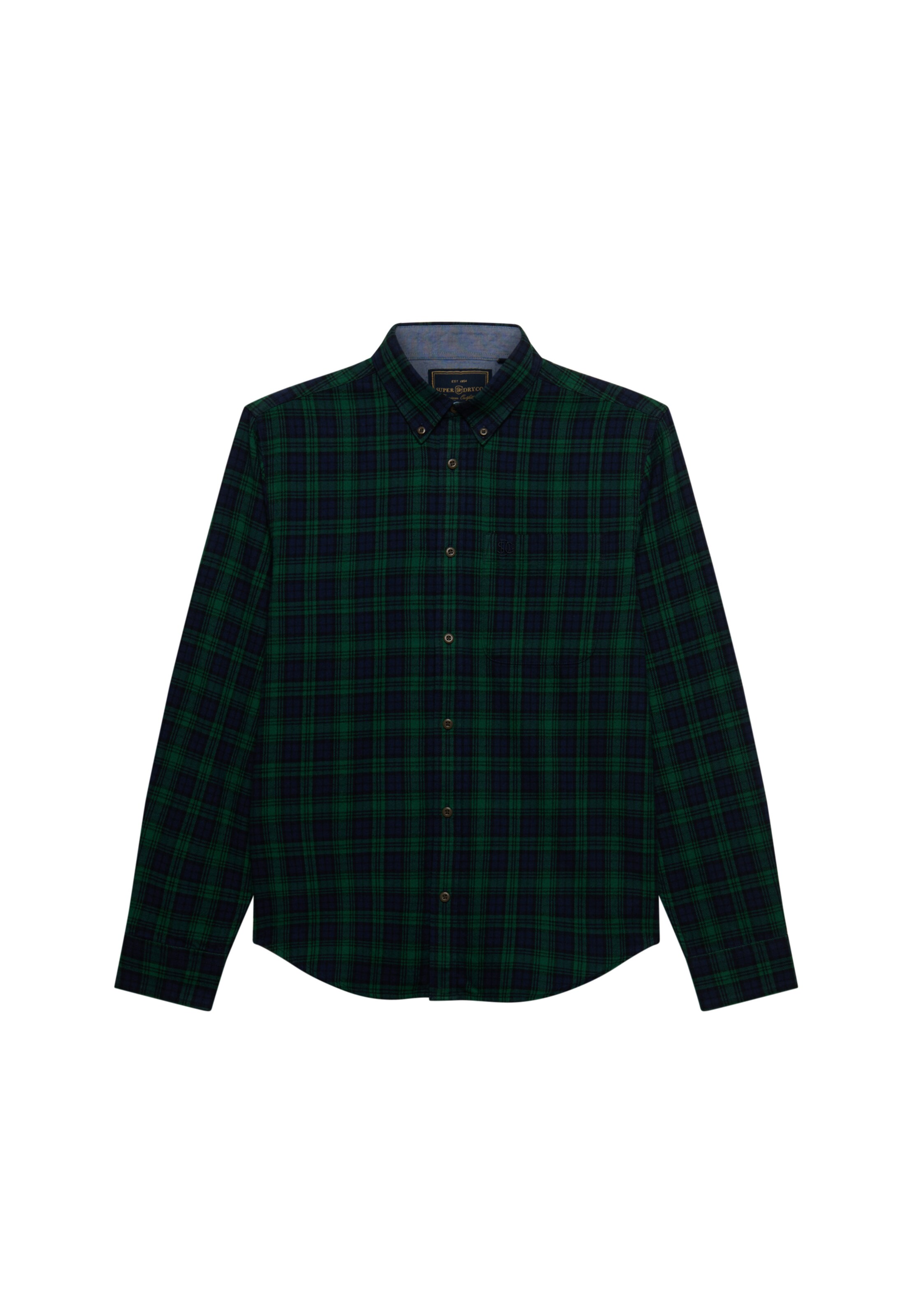 Chemise Superdry & Co en bleu : devant