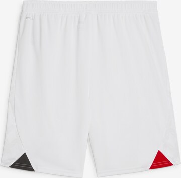 Regular Pantalon de sport 'AC Milan' PUMA en blanc