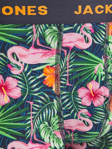 JACK & JONES Boksershorts 'Pink Flamingo' i blå