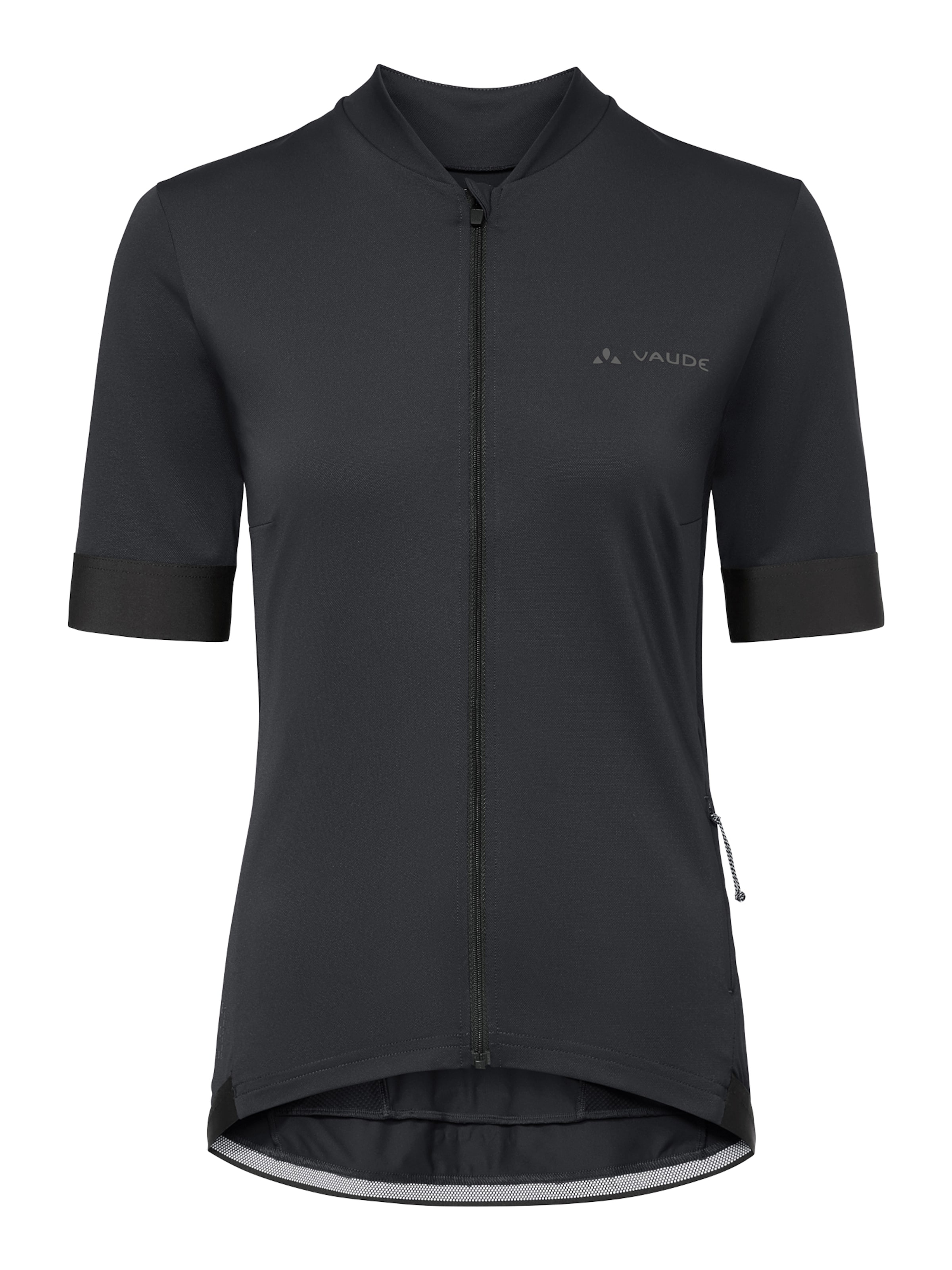 VAUDE Jersey 'Kuro FZ II' in Black: front