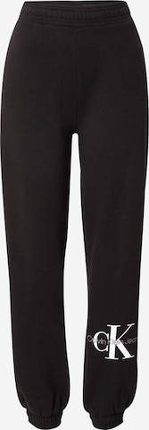 Calvin Klein Jeans Pants in Black: front