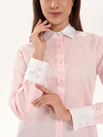NOWIHT Bluse 'Yolande' i pink