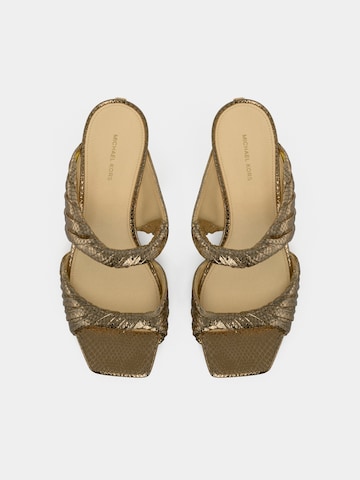 Mule 'KIANA MID' MICHAEL Michael Kors en or