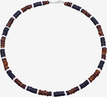 KUZZOI Necklace in Brown: front