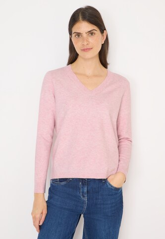 CECIL Pullover in Pink: Vorderseite