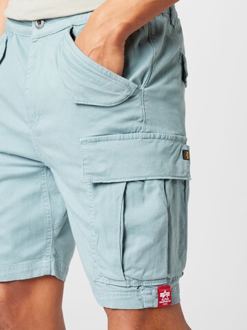 Regular Pantalon 'Airman' ALPHA INDUSTRIES en bleu
