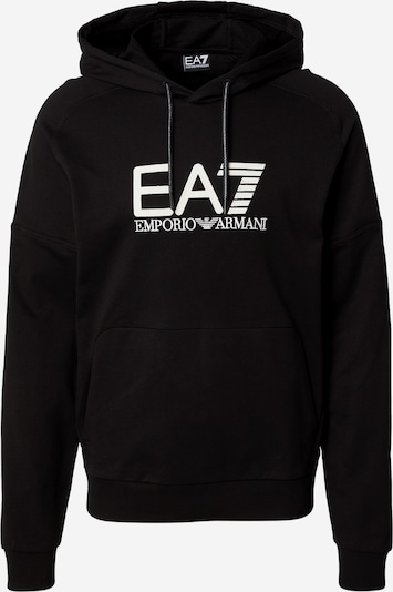 EA7 Emporio Armani Pulover u crna / bijela, Pregled proizvoda