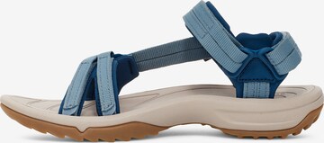 TEVA Hiking Sandals in Blue: front