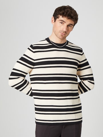 Guido Maria Kretschmer Men Pullover 'Vince' in Beige: predná strana