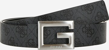 Ceinture GUESS en noir : devant