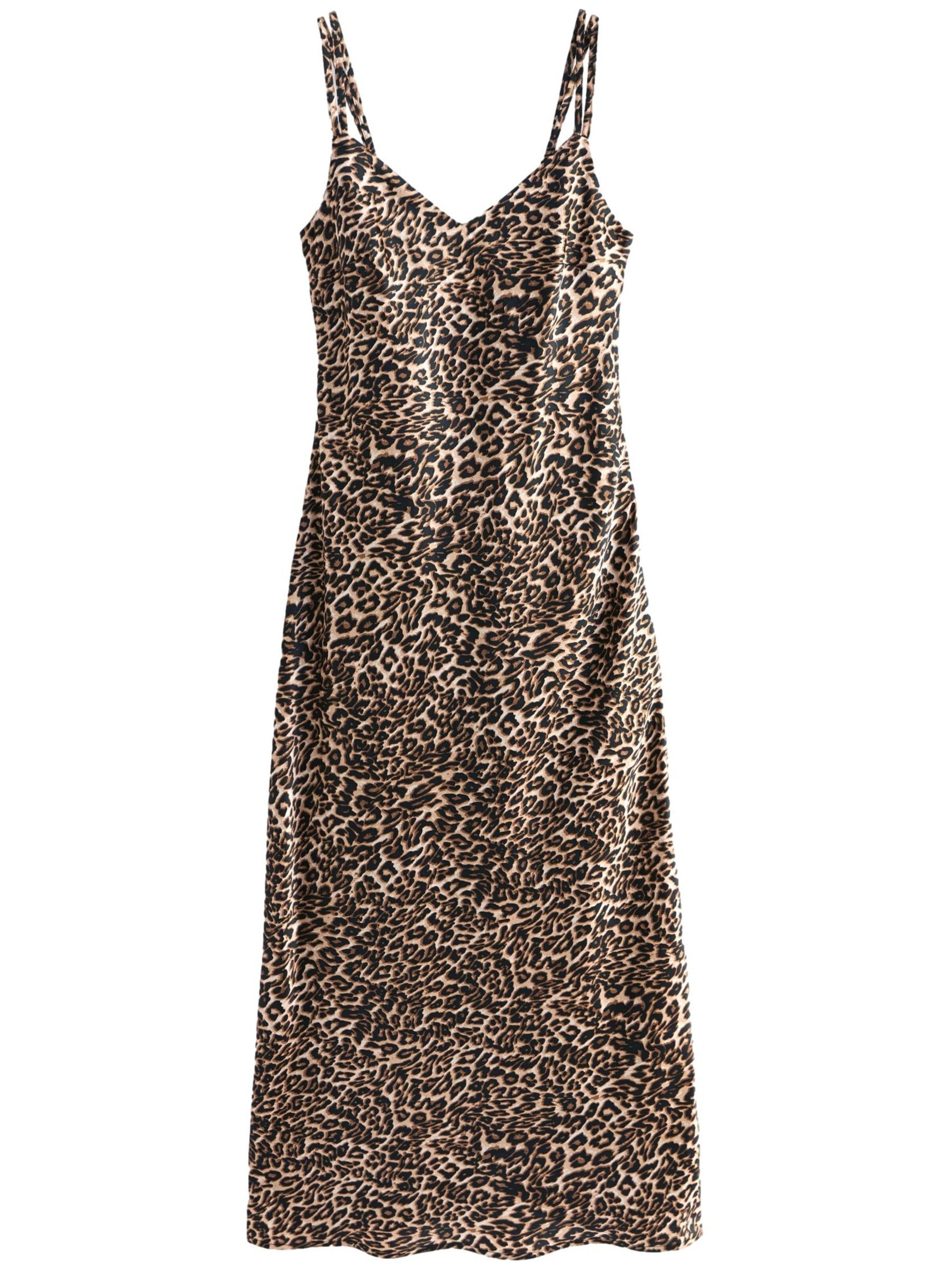 Next Šaty – hnědá: přední strana