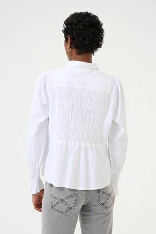 Cream Bluse 'Adeline' i hvid
