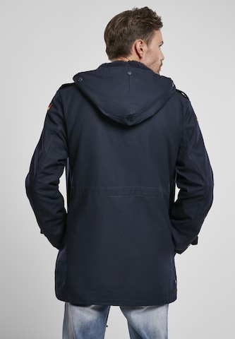 Brandit Parka in Blau