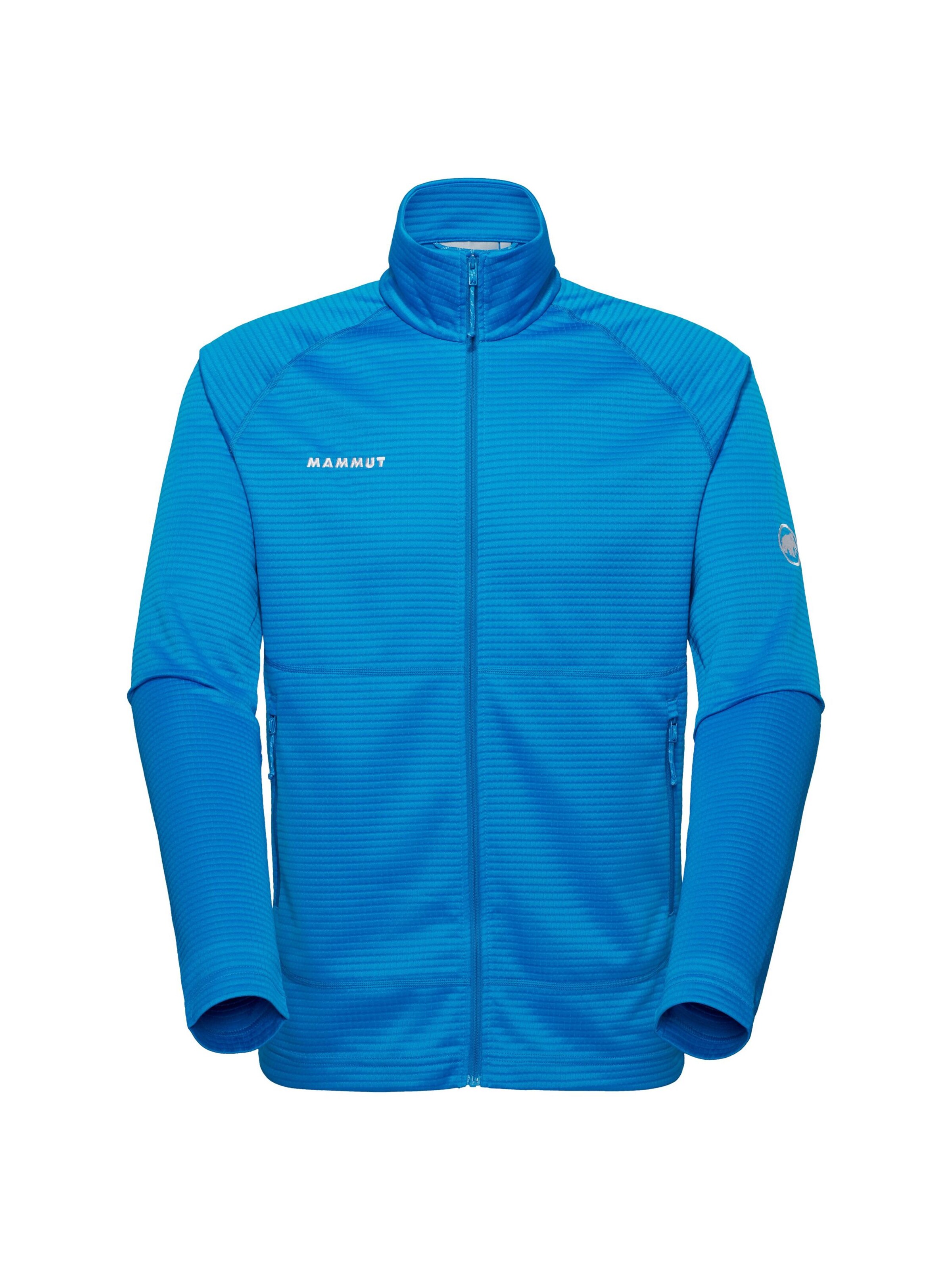 MAMMUT Athletic Fleece Jacket in Blue: front