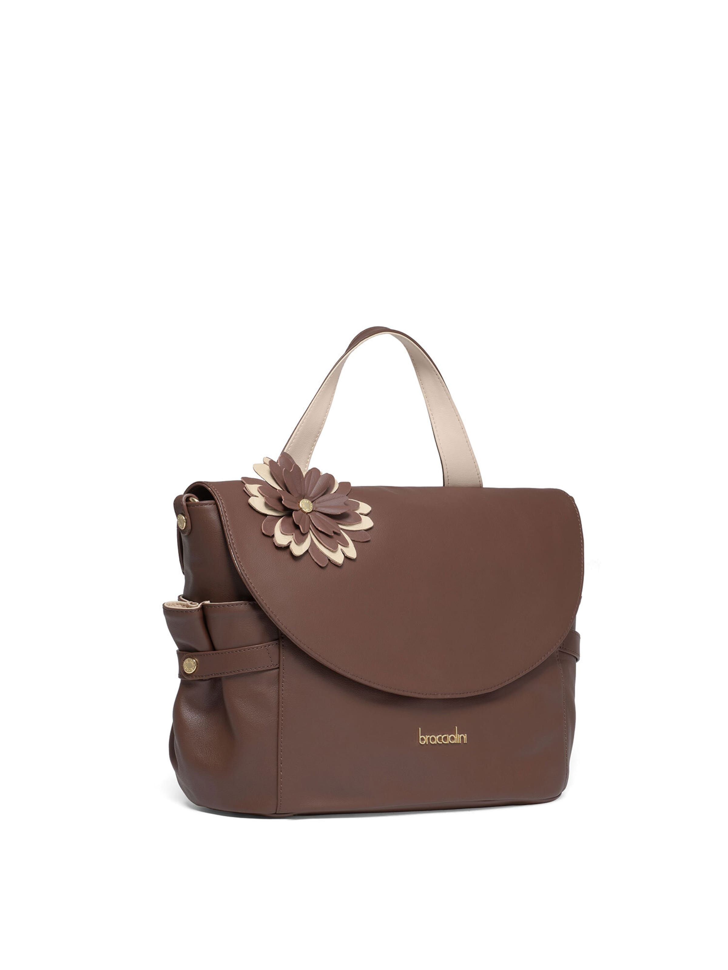 Braccialini Handtasche in Braun: Vorderseite