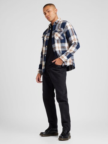 Coupe regular Chemise 'JJEDarren' JACK & JONES en bleu