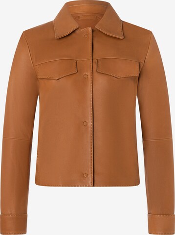 Werner Christ Between-Season Jacket 'Arielle' in Brown: front