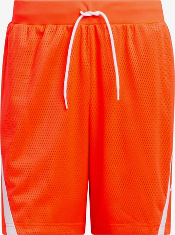 ADIDAS PERFORMANCE Workout Pants 'Select' in Orange: front