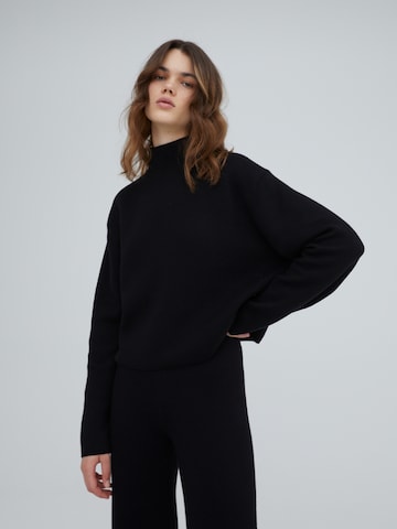 EDITED Sweater 'Alexandra' in Black: front