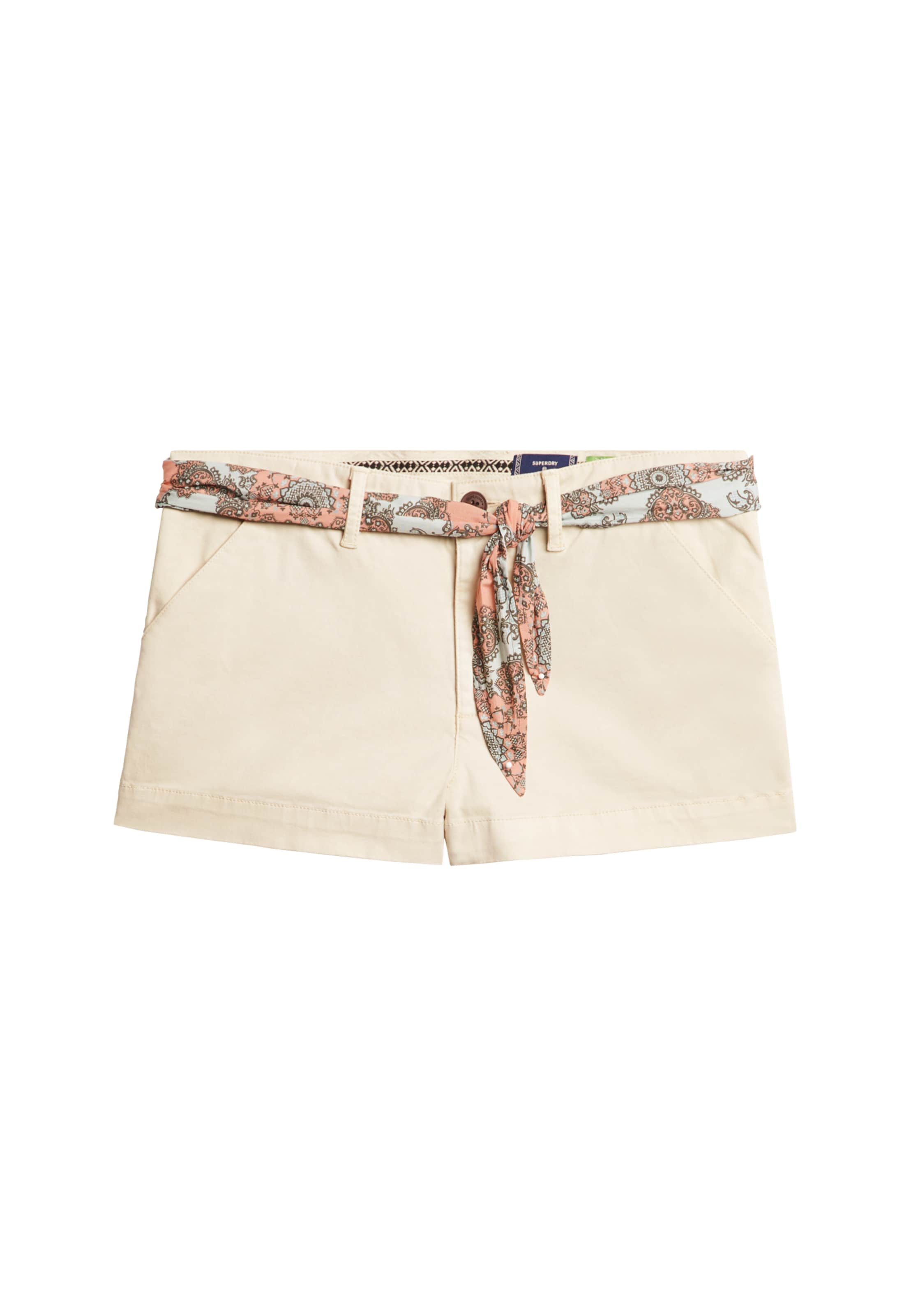 Superdry - Regular Calças chino em branco: frente
