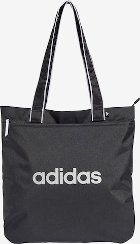 ADIDAS PERFORMANCE Sports Bag in Black: front