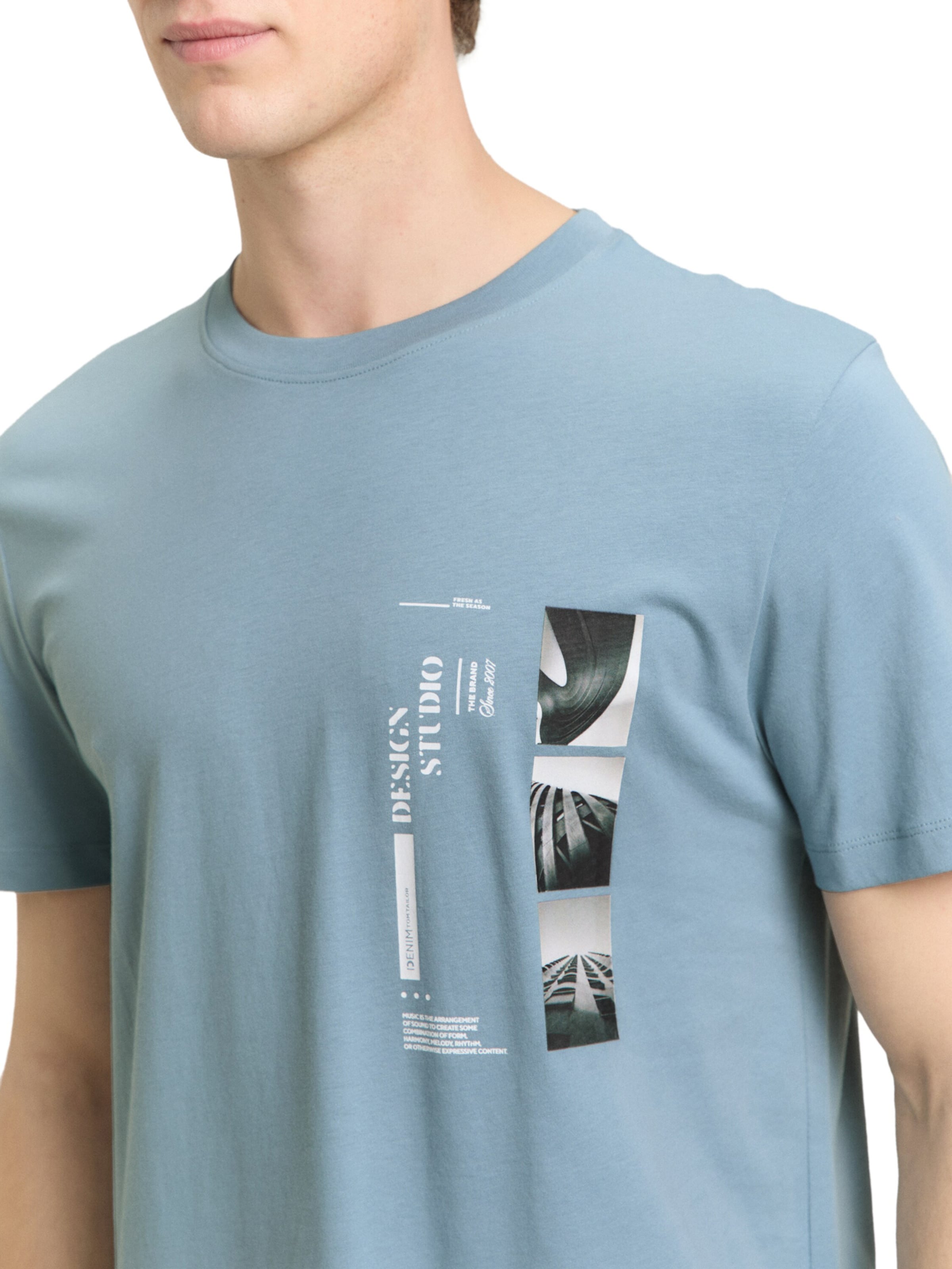 TOM TAILOR DENIM - Camiseta en azul