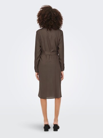 ONLY Shirt Dress 'Mulba' in Brown